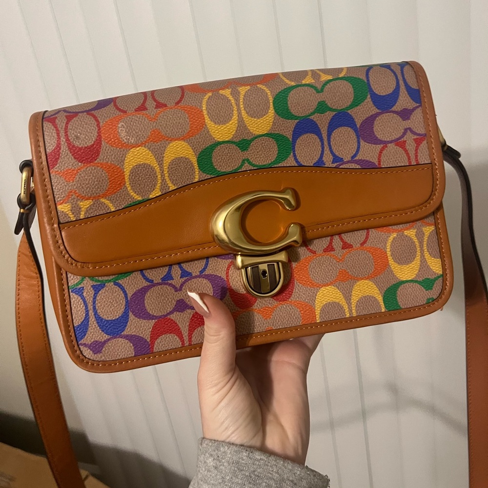 COACH RAINBOW PRIDE CROSSBODY/SHOULDER BAG